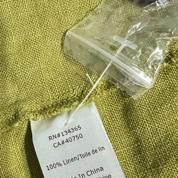 *NWT* Women’s Large “Sigrid Olsen” 2 piece lightweight Jacket & Pant Set - Linen - Picture 16 of 16